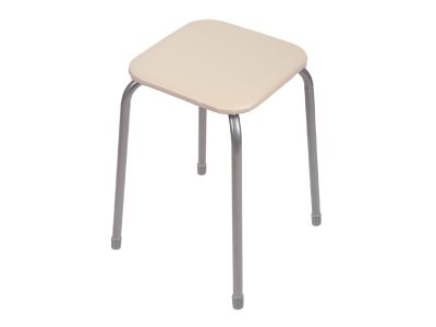 Табурет Ника эконом 3 NIKA 450х450х465мм слоновая кость - фото в Миди Лтд Изображение товара Табурет Ника эконом 3 NIKA 450х450х465мм слоновая кость в Миди Лтд