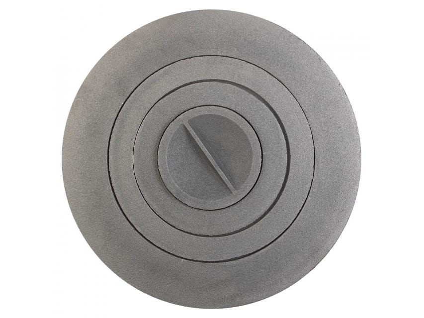 Плитка чугунная круглая Буржуйка для печи и мангалов d 352мм (120,180,240,350мм) - фото в Миди Лтд Изображение товара Плитка чугунная круглая Буржуйка для печи и мангалов d 352мм (120,180,240,350мм) в Миди Лтд