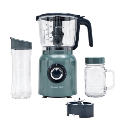 АКЦИЯ Блендер стационарный GALAXY LINE GL 2160 900Вт насадка-измельчитель 1,2 л, 4-х лопастный нож , - фото в Миди Лтд Изображение товара АКЦИЯ Блендер стационарный GALAXY LINE GL 2160 900Вт насадка-измельчитель 1,2 л, 4-х лопастный нож , в Миди Лтд