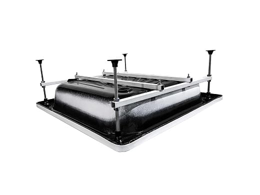 Подставка каркасная для поддонов Ligeya 800*800*150мм (6шт/уп) - фото в Миди Лтд Изображение товара Подставка каркасная для поддонов Ligeya 800*800*150мм (6шт/уп) в Миди Лтд