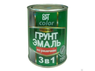 Изображение товара Грунт-эмаль по ржавчине 3в1 ВИТ color вишня 1,8кг ГОСТ Р 51693-2000 (6шт/уп; 300шт/пал) Х в Миди Лтд