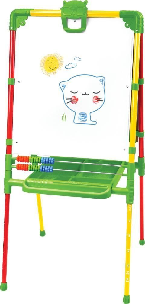 Мольберт NIKA двусторонний желто-красный - фото в Миди Лтд Изображение товара Мольберт NIKA двусторонний желто-красный в Миди Лтд