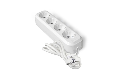 Удлинитель 4 гнезда с/з 2м (30шт/кор) - фото в Миди Лтд Изображение товара Удлинитель 4 гнезда с/з 2м (30шт/кор) в Миди Лтд