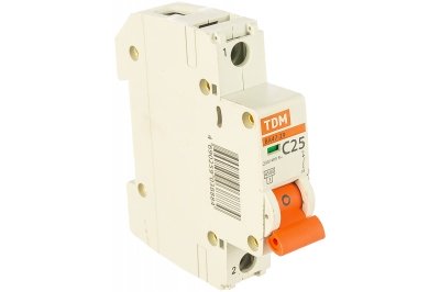 Изображение товара Автоматический выключатель ВА47-29 1Р 25А 4,5кА х-ка С TDM в Миди Лтд