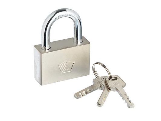 Замок навесной 50мм Ермак Защитник (96шт/кор) - фото в Миди Лтд Изображение товара Замок навесной 50мм Ермак Защитник (96шт/кор) в Миди Лтд