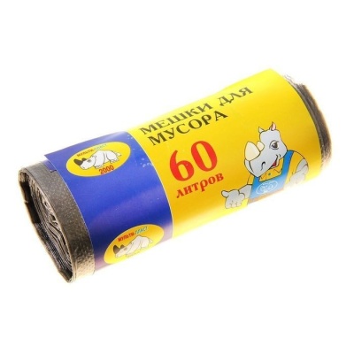 Мешки для мусора  60л, 30шт (30шт/кор) - фото в Миди Лтд Изображение товара Мешки для мусора  60л, 30шт (30шт/кор) в Миди Лтд