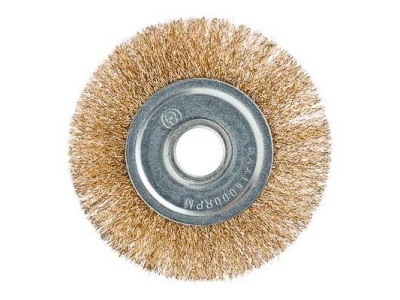 Изображение товара Щетка металл. ЕРМАК для УШМ 125мм/22мм плоская (80шт/кор) в Миди Лтд