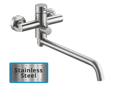 Изображение товара Смеситель для ванны длинный излив SAP7-A ZEGOR в Миди Лтд