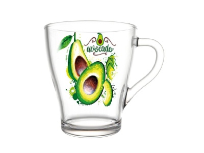 Кружка для чая Авокадо 250мл (20шт/уп) - фото в Миди Лтд Изображение товара Кружка для чая Авокадо 250мл (20шт/уп) в Миди Лтд