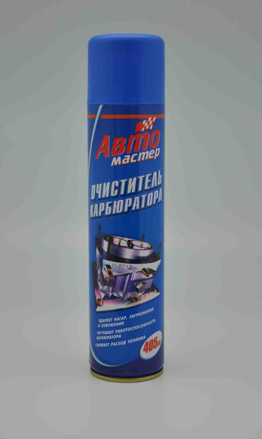 Очиститель Карбюратора Автомастер 300мл (12шт/уп) - фото в Миди Лтд Изображение товара Очиститель Карбюратора Автомастер 300мл (12шт/уп) в Миди Лтд