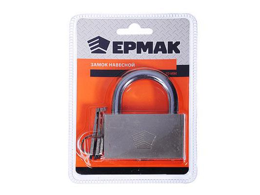 Изображение товара Замок навесной 70мм Ермак Защитник (60шт/кор) в Миди Лтд