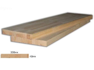 Ступень сорт А-А 40*300*1200мм (уп-2шт) - фото в Миди Лтд Изображение товара Ступень сорт А-А 40*300*1200мм (уп-2шт) в Миди Лтд