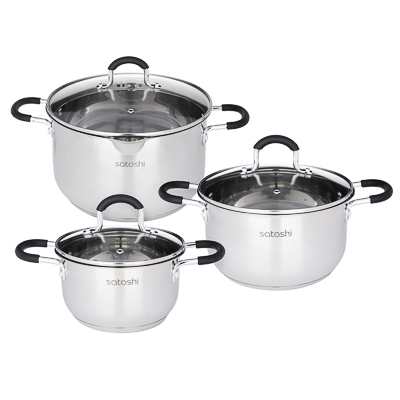 Набор кастрюль 6 предметов     ХХ - фото в Миди Лтд Изображение товара Набор кастрюль 6 предметов     ХХ в Миди Лтд