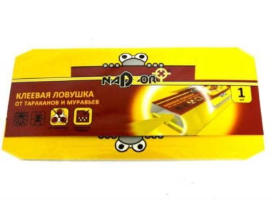 Ловушка клеевая NADZOR от тараканов домик (100шт/кор) - фото в Миди Лтд Изображение товара Ловушка клеевая NADZOR от тараканов домик (100шт/кор) в Миди Лтд