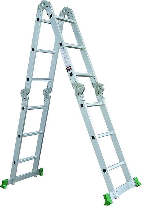 Изображение товара Лестница алюминиевая-трансформер 4*5 в Миди Лтд