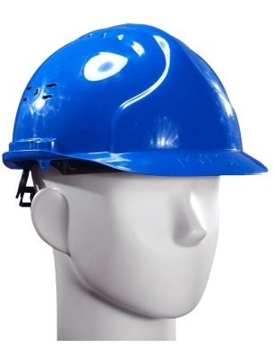 Изображение товара Каска защитная ИСТОК ЕВРО синяя храповой механизм в Миди Лтд