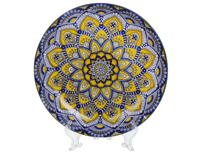 Изображение товара Тарелка обеденная керамика круглая 23см Daniks Мантра (40шт/уп) в Миди Лтд