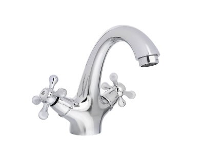 Смеситель для раковины СоюзКран керам.кран-буксы 1/2 хром цинк SK02-M204  - фото в Миди Лтд Изображение товара Смеситель для раковины СоюзКран керам.кран-буксы 1/2 хром цинк SK02-M204  в Миди Лтд