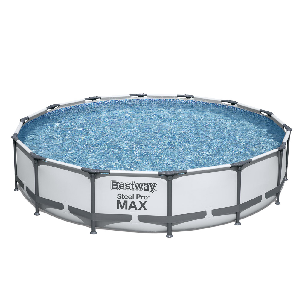 Изображение товара Бассейн каркасный с фильтр-насосом BESTWAY ПВХ 427*84см 10220л 56595 в Миди Лтд