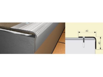 Угол 60*43  0,9 золото - фото в Миди Лтд Изображение товара Угол 60*43  0,9 золото в Миди Лтд