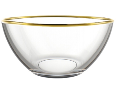 Салатник большой Золотая кайма 1500мл (6шт/уп) Х - фото в Миди Лтд Изображение товара Салатник большой Золотая кайма 1500мл (6шт/уп) Х в Миди Лтд