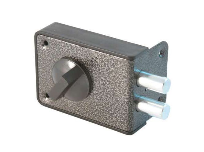 Изображение товара Замок накладной 3Н 1-3А-1 серебро(20шт/уп) в Миди Лтд