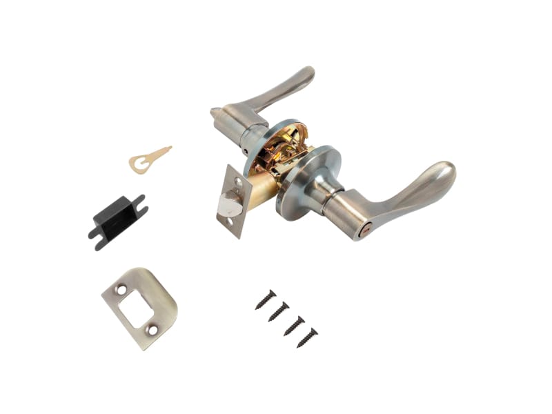 Изображение товара Замок ручка Бронза с фиксатором  8531 ВК АВ (20шт/уп) в Миди Лтд