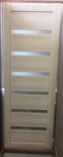 Полотно дверное ПО стекло белое сатинато экошпон Лига3 беленый дуб (капуч) 800 - фото в Миди Лтд Изображение товара Полотно дверное ПО стекло белое сатинато экошпон Лига3 беленый дуб (капуч) 800 в Миди Лтд