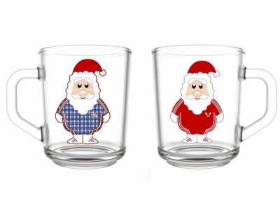 Изображение товара Кружка для чая Дед мороз 200мл (20шт/уп) в Миди Лтд