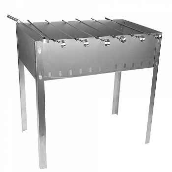 Мангал Костерок сборный 500*300*140 (0,55мм) сталь - фото в Миди Лтд Изображение товара Мангал Костерок сборный 500*300*140 (0,55мм) сталь в Миди Лтд