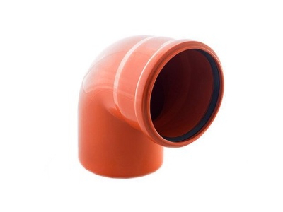 Отвод 110*90 наружная (ММП) (40шт/уп) - фото в Миди Лтд Изображение товара Отвод 110*90 наружная (ММП) (40шт/уп) в Миди Лтд