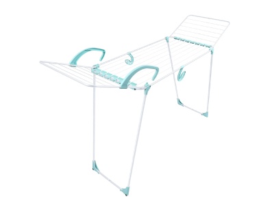 Изображение товара Сушилка для белья напольная NIKA 1705х550х1075 18м белая в Миди Лтд