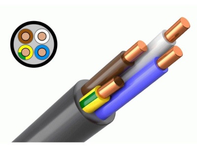 Кабель ВВГ-Пнг-LS 4*4,0 черный ТУ - фото в Миди Лтд Изображение товара Кабель ВВГ-Пнг-LS 4*4,0 черный ТУ в Миди Лтд