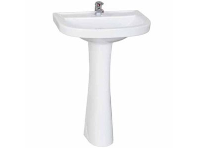 Умывальник "PRO" белый+пьедестал Соната (Версия) - фото в Миди Лтд Изображение товара Умывальник "PRO" белый+пьедестал Соната (Версия) в Миди Лтд