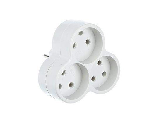 Изображение товара Разветвитель 3 гнезда FORZA евро б/з        ХХ в Миди Лтд