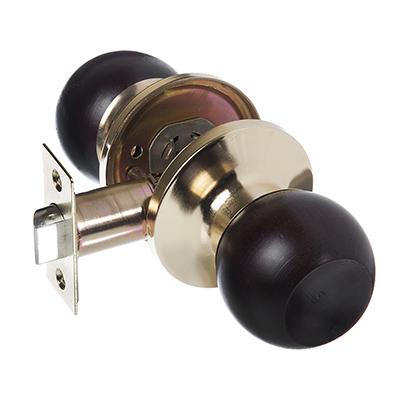 Изображение товара Замок шар Темное дерево/золото ARS     ХХ в Миди Лтд