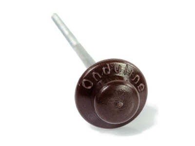 Ондулин гвозди с литой шляпкой коричневые 3.55х0.08мм (100шт/пал) - фото в Миди Лтд Изображение товара Ондулин гвозди с литой шляпкой коричневые 3.55х0.08мм (100шт/пал) в Миди Лтд