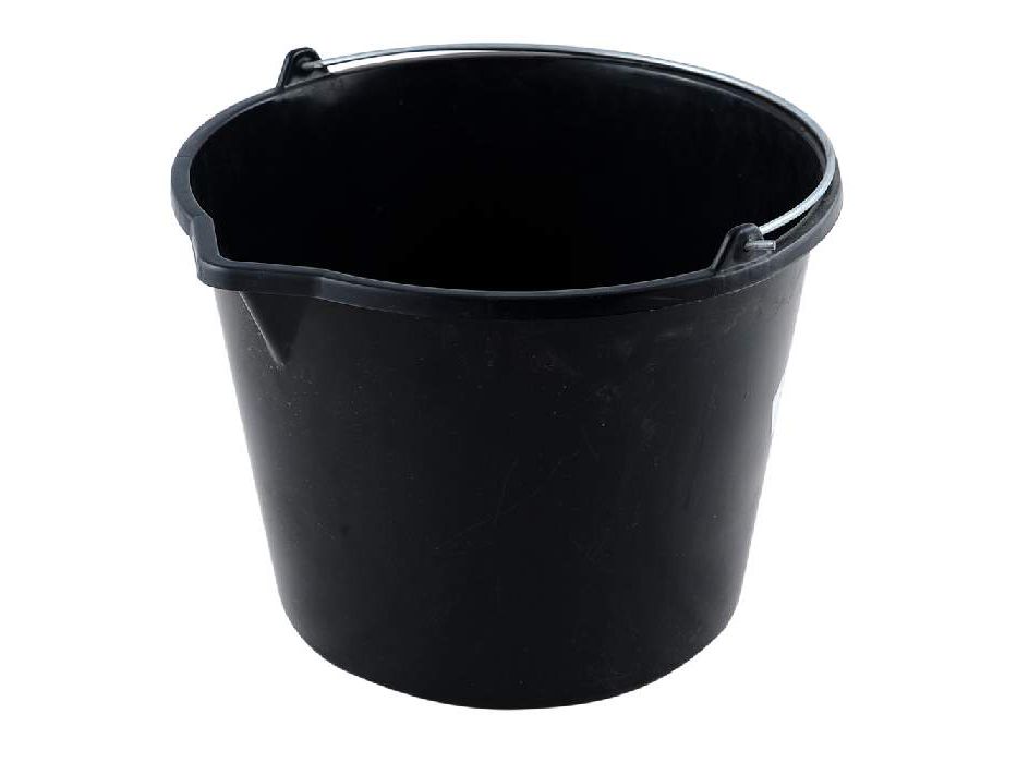 Ведро пластиковое строительное с носиком 12л 1082112 - фото в Миди Лтд Изображение товара Ведро пластиковое строительное с носиком 12л 1082112 в Миди Лтд