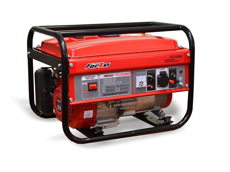 Генератор бензиновый FORZA FZ-G3500 2,8кВт - фото в Миди Лтд Изображение товара Генератор бензиновый FORZA FZ-G3500 2,8кВт в Миди Лтд
