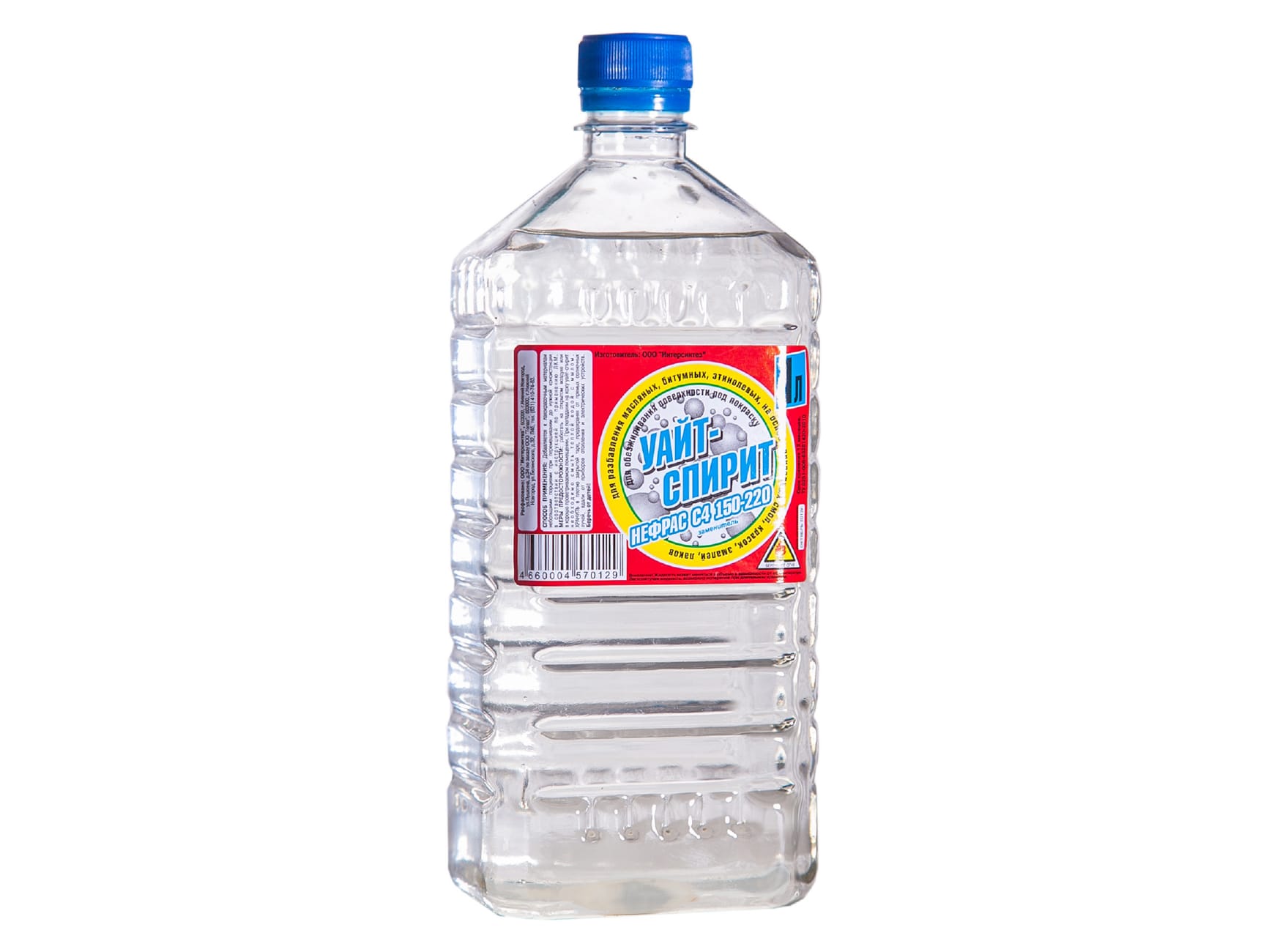 Изображение товара Уайт-спирит 1л ИНТЕРСИНТЕЗ (20шт/уп; 600шт/пал) в Миди Лтд