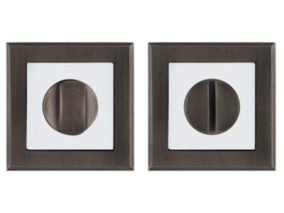 Изображение товара Завертка дверная ВК6 QL GR/CP-23 графит/хром (квадр.) в Миди Лтд