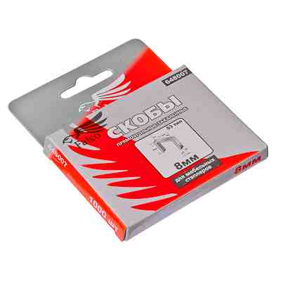 Изображение товара Скоба 8мм (11,3*0,7мм) д/мебел.степлера тип53      ХХ в Миди Лтд