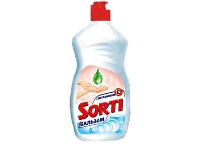 Изображение товара Жидк. д/посуды Сорти "Бальзам с витам Е" 500гр (152687) в Миди Лтд