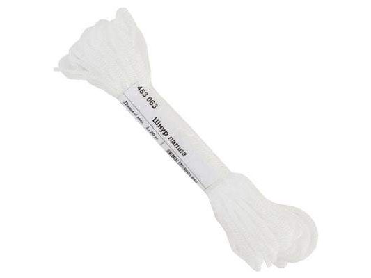 Шнур хозяйственный лапша №4 20м                  ХХ - фото в Миди Лтд Изображение товара Шнур хозяйственный лапша №4 20м                  ХХ в Миди Лтд