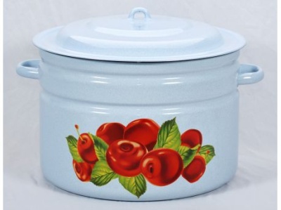 Бак эмаль 25л Черешня С-2828/4Рб - фото в Миди Лтд Изображение товара Бак эмаль 25л Черешня С-2828/4Рб в Миди Лтд