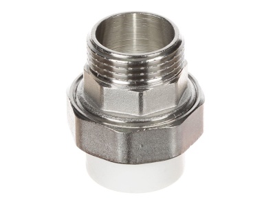 Изображение товара Муфта разъемная PPR 40*1 1/2 наружная резьба Valfex (40шт/уп) в Миди Лтд