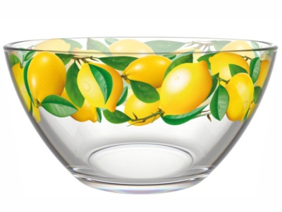 Салатник средний Лимоны 700мл (12шт/уп) - фото в Миди Лтд Изображение товара Салатник средний Лимоны 700мл (12шт/уп) в Миди Лтд