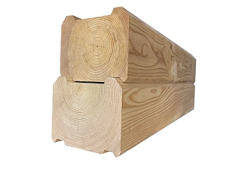 Изображение товара Брус 50*40*2,0м сухой строганный профилированный (уп-9шт) ХХХ в Миди Лтд