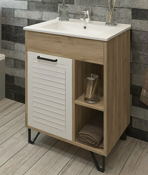 Изображение товара Тумба для ванной "Olsen" 60 №2 (ум.Como 60) в Миди Лтд