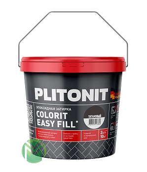 Изображение товара Затирка  PLITONIT Colorit Easy Fill трёхкомпонентная эпоксидная титановый 2кг (96шт/пал) в Миди Лтд